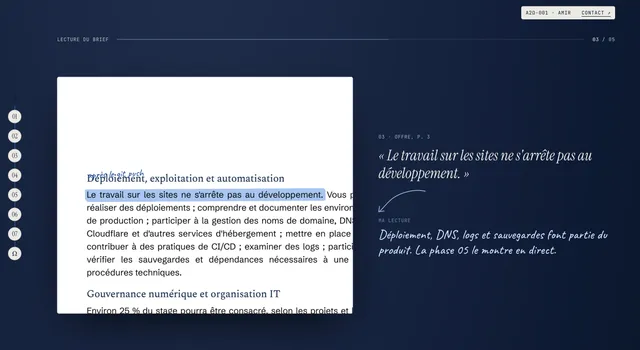Ma capture d'écran : le zoom tronque les lignes du PDF et l'annotation chevauche le texte